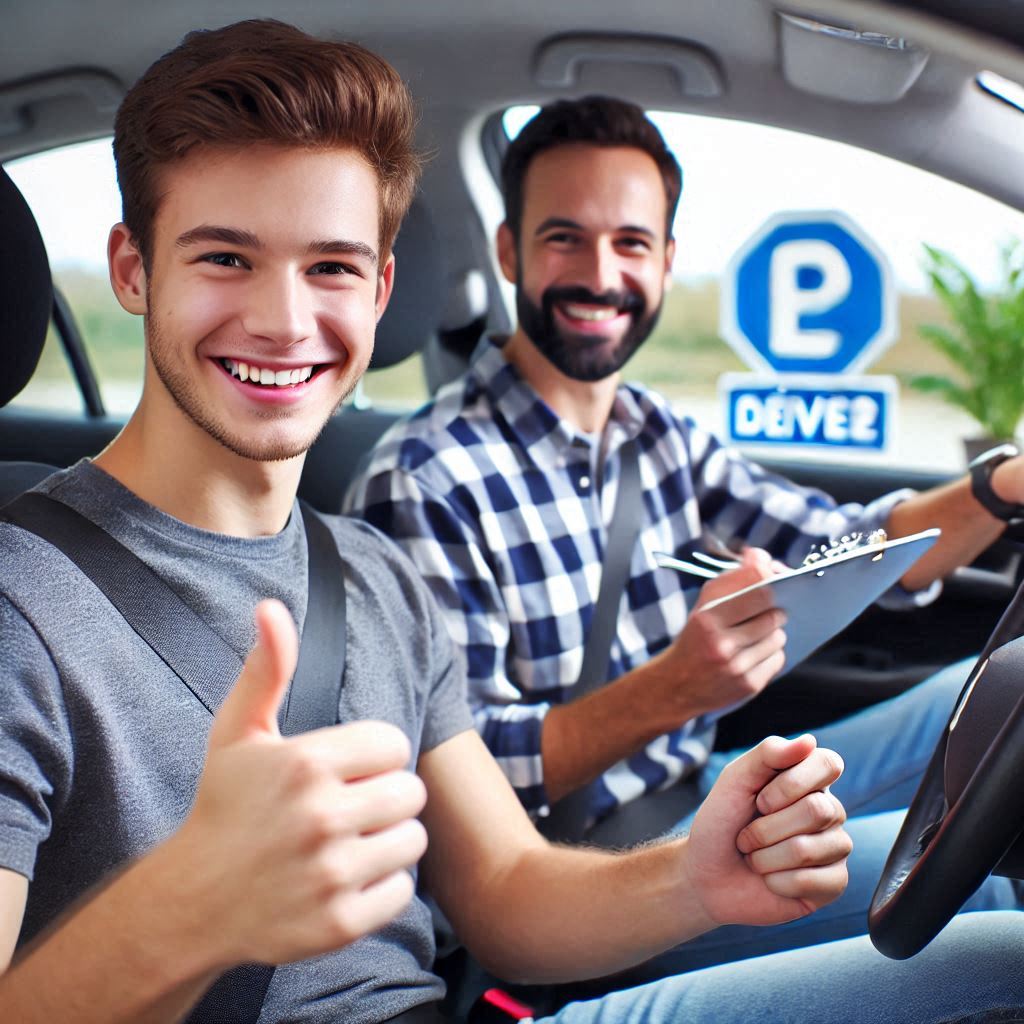 DVSA Driving Instructor Godalming with pupil